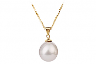 White Pearl Freshwater Pendant 12.50 - 13.00mm 