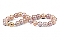 Multi-coloured Freshwater Pearl Bracelet 6.00 - 6.50mm 